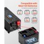 Vevor 2000W Pure Sine Wave Inverter Charger DC 12V to AC 120V Power Inverter