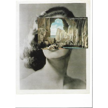 Stezaker, John - Mask XXXV, 2007 - collage - art postcard