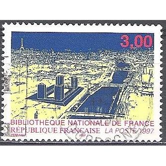 France 1996 Michel 3184 O Cote (2008) 1.00 € Bibliothèque Nationale de France