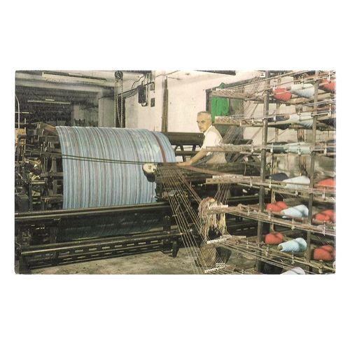 BRYNKIR WOOLLEN MILL NORTH WALES.. unused vintage postcard =