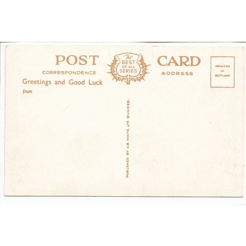 The Tomintoul - Grantown Road Moray J B White Postcard 7716