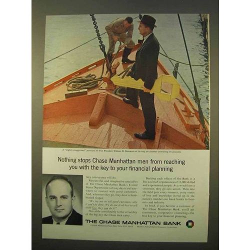 1963 Chase Manhattan Bank Ad - Financial Planning