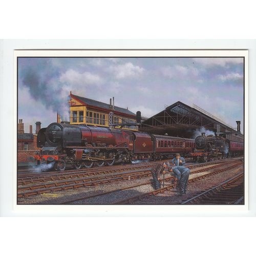 Indian Summer Barry J Freeman Railway Art Postcard B 25