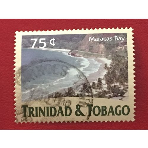 Trinidad & Tobago QEII 2000 Beaches 75c Maracas Bay Used SG 884 Sc 601 stamp