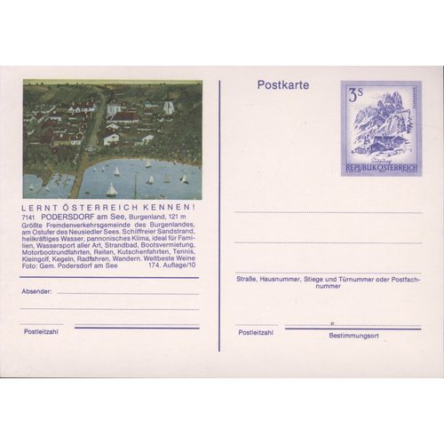 Austria unused - 3s pre-paid - Podersdorf am See, Burgenland