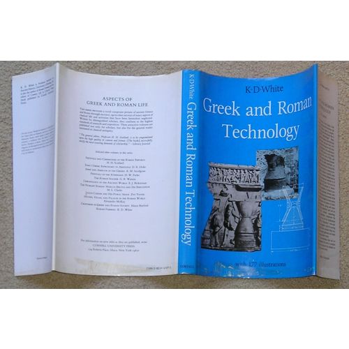 Greek and Roman Technology by K.D. White – HB/dj