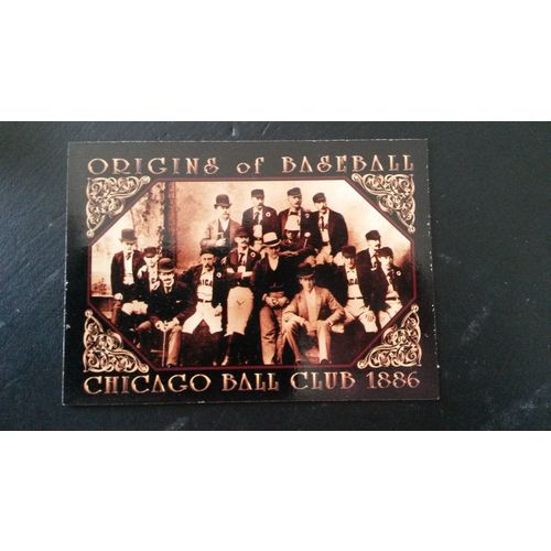 1994 American Archives Origins of Baseball Card # 045 Chicago Ball Club 1886