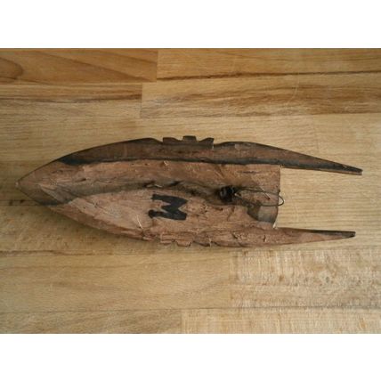 Wooden / Treen Carved Tribal Mask Wall Hanging