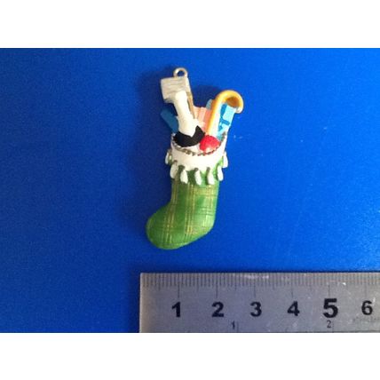 Dad's Filled Christmas Stocking - Resin 1:12th scale miniature