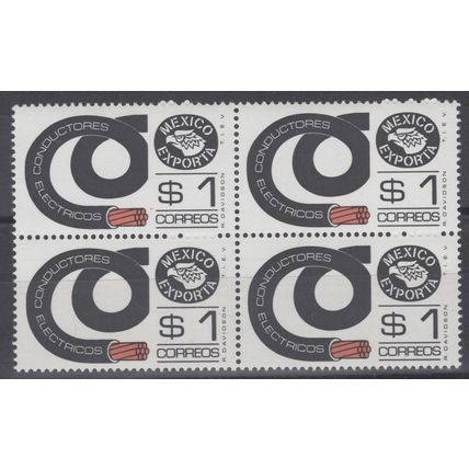 ZAYIX - Mexico 1116 MNH Block Mexico Exporta Electrical Conductor 071522S77M