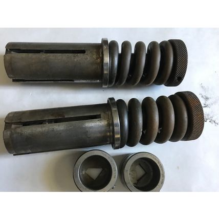 2 WILSON PUNCHES/ DIES & TURRETS, CUSTOM SHAPE WT 2016701, 2016702,AX