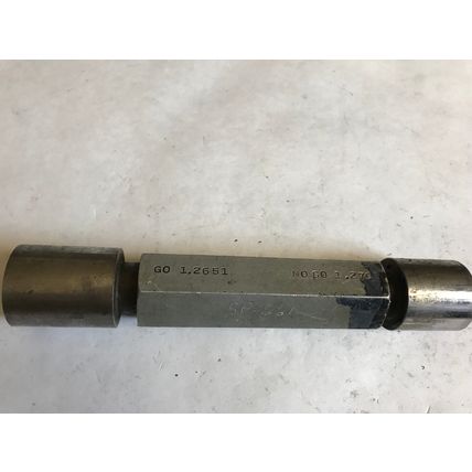 THE PIPE MACHINERY GO NO GO PLUG GAGE,1.2651,1.270,ET