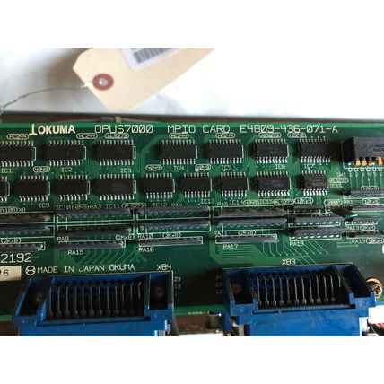 OKUMA OPUS7000 MPL E4809-770-086-B PANEL,E0105-566-055-1,MPIO E4809-436-071-A,TH