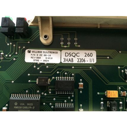SIEMEN ABB DSQC-260 3HAB 2206-1/1, 3HAB 2206-0/2 (PLASTIC IS DAMAGED),CZ