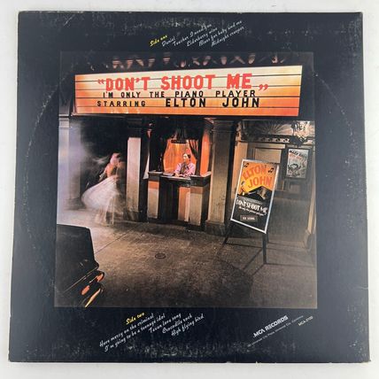 Elton John Dont Shoot Me Im Only The Piano Player Vinyl LP Record Album MCA-2100