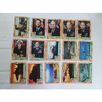 Desert Storm Trading Cards - Complete Set Series 1 - 88 Cards 1991 Topps