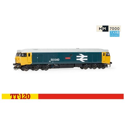 Hornby TT3014TXSM BR Class 50 Co-Co 50040 Leviathan Sound Fitted - NEW