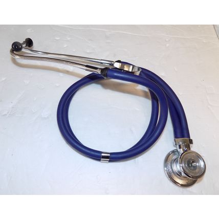 Medical Diagnostic Acoustic Stethoscope Navy Blue