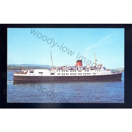 f2411 - IOM Ferry - Manx Maid - built 1962 - postcard