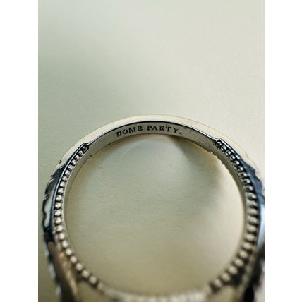 Bomb Party Sz10 Revealed BP Ring Fashion Jewelry RBP Radiant Blue Rhodium P