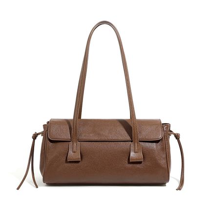 Genuine Leather Women Purses and Handbags Crossbody Bags Brown