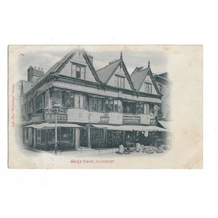 Cake Shop, Banbury, Oxfordshire, Postcard.