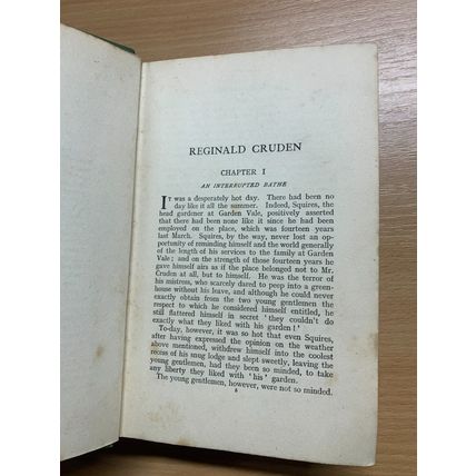 ANTIQUE TALBOT BAINES REED "REGINALD CRUDEN" ILLUSTRATED FICTION BOOK (P5)
