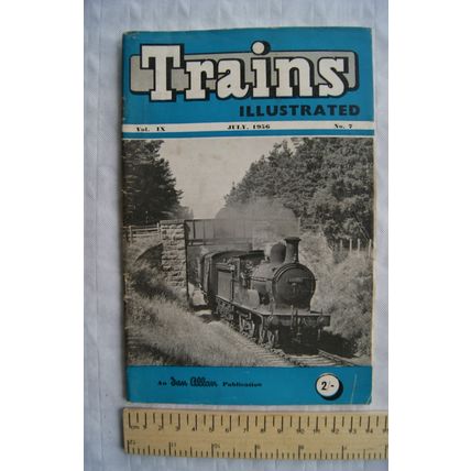 1956 Trains Illustrated by Ian Allan, Vol. IX, No. 7, July