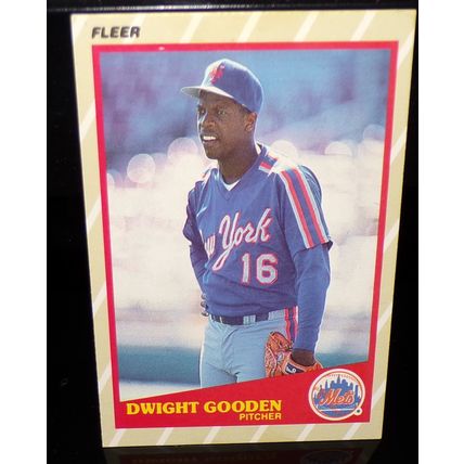 FLEER 1989 DWIGHT GOODEN 5TH YEAR BASEBALL CARD #17 OF 44