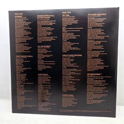 Eric Carmen - Eric Carmen Self Titled 1975 LP Vinyl Record Album Vintage (P3)