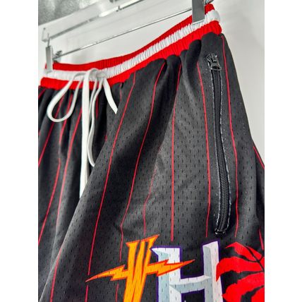 Whocaressupply Co. Chicago Bulls Pinstripe Shorts Trillest Sz XL | Elastic Waist