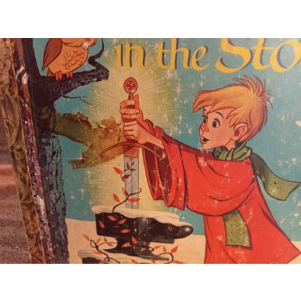 Little Golden Book The Sword InThe Stone (A) Edition 6.0 FN By Carl Memling 1963