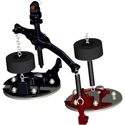 American Standard 7381657-200.0070A Vormax Toilet Flapper Assembly, Black