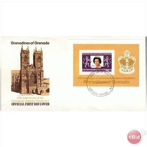 Grenadines of Grenada FDC 1978 - SG 278 - 25th Ann Coronation 3