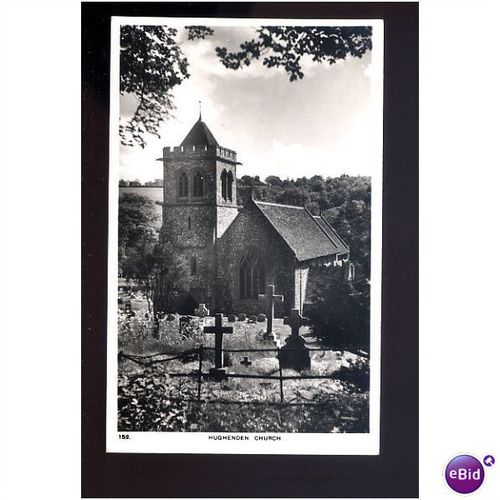 Buckinghamshire HUGHENDEN Church Postcard by Dawsel (152)