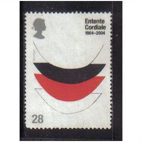 2004 GB ENTENT CORDIALE 28P F/U SG2446
