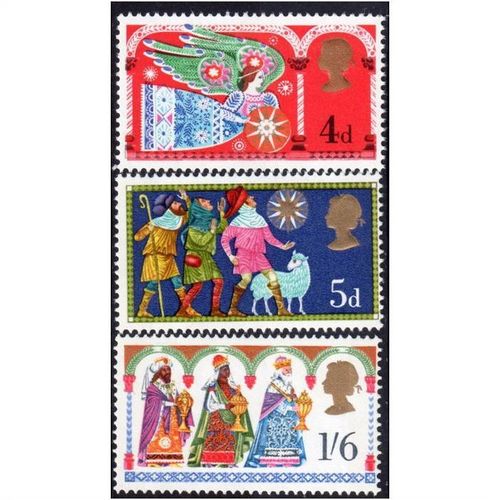 Sg812 - Sg814 1969 Xmas set unmounted mint