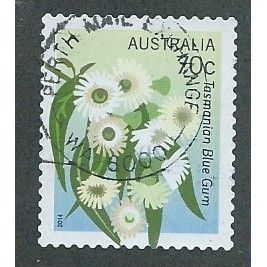 AUS 2014 60c (S/A) 'FLORAL EMBLEMS' (PERF 12.5) FINE USED (EBID37-298)