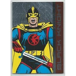 AVENGERS SILVER AGE ' Avengers Assemble ' card # AA17 BLACK KNIGHT (2015)