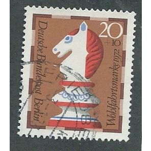 BERLIN -1972 20pf + 10 'HUMANITARIAN FUNDS' FINE USED (EBID44-793)