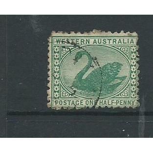 australia states western australia stamps sg138 sg 138 used