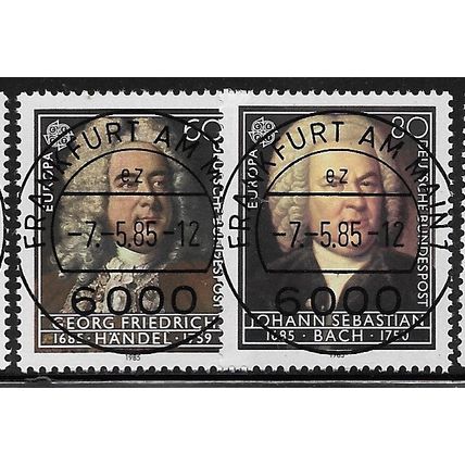 1985 Michel 1248/1249 - first day cancels