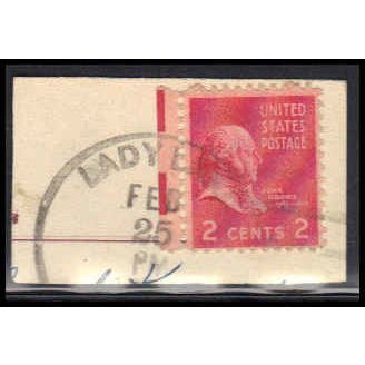Used 806 2c John Adams Barely Clears Lad Lake, FL. E0310