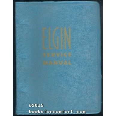Elgin Service Manual