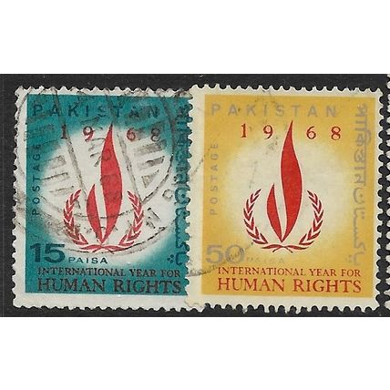 1968 SG 255/256 - fine used (o)