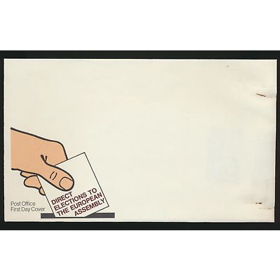 Great Britain Direct Elections FDC, No Stamps, Unused