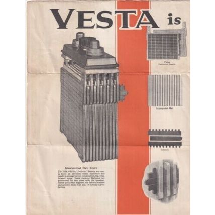 Vesta Battery Corp Chicago Advertising Cover Pageant of Progress EXPO Chicago 26