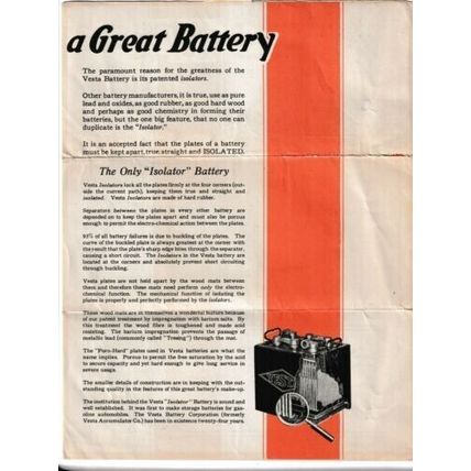 Vesta Battery Corp Chicago Advertising Cover Pageant of Progress EXPO Chicago 26