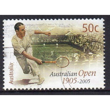 Australia 2005 Centenary of the Australian Open 50c Used