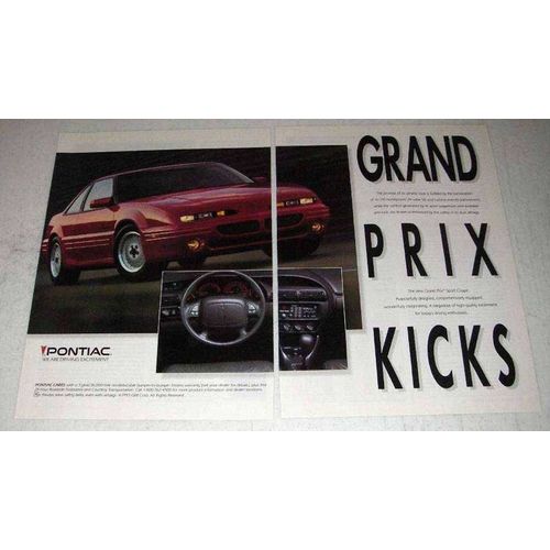 1993 Pontiac Grand Prix Sport Coupe Ad - Kicks
